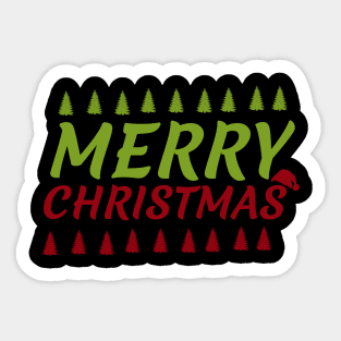 Merry Christmas Sticker